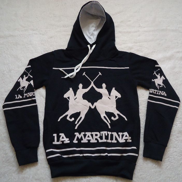 Hanorac unisex gluga bleumarin gros flausat hoodie dama barbati