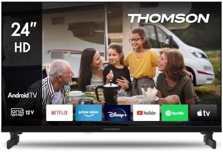 THOMSON Televizor inteligent Android LED HD de 24 inch (60 cm)