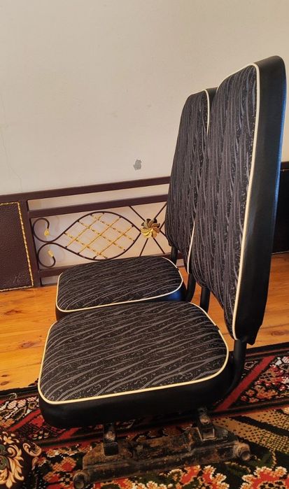 Сиденье на газель под чехолом