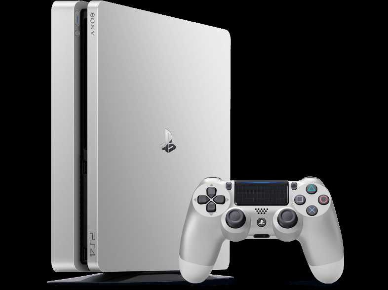 Sony PlayStation 4Slim Silver Лимитириран ,500GB ,2Игри ,2.гГаранция