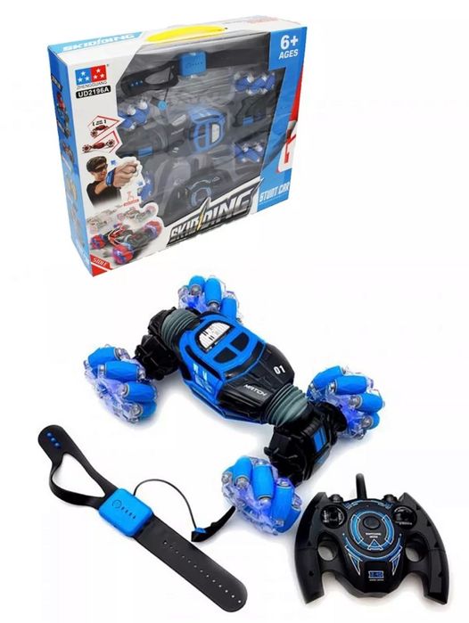 Qo'lda boshqarish va masofadan boshqarish pultiga ega drift avtomobili