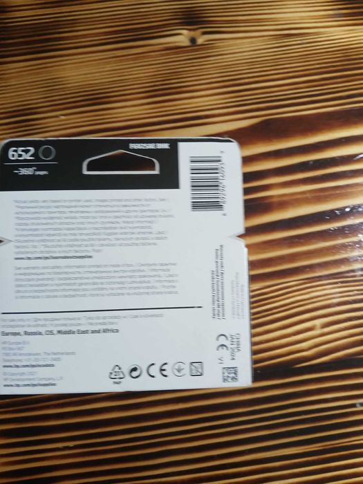 Cartus cerneala HP ink advantag 652, F6V25AE, Negru