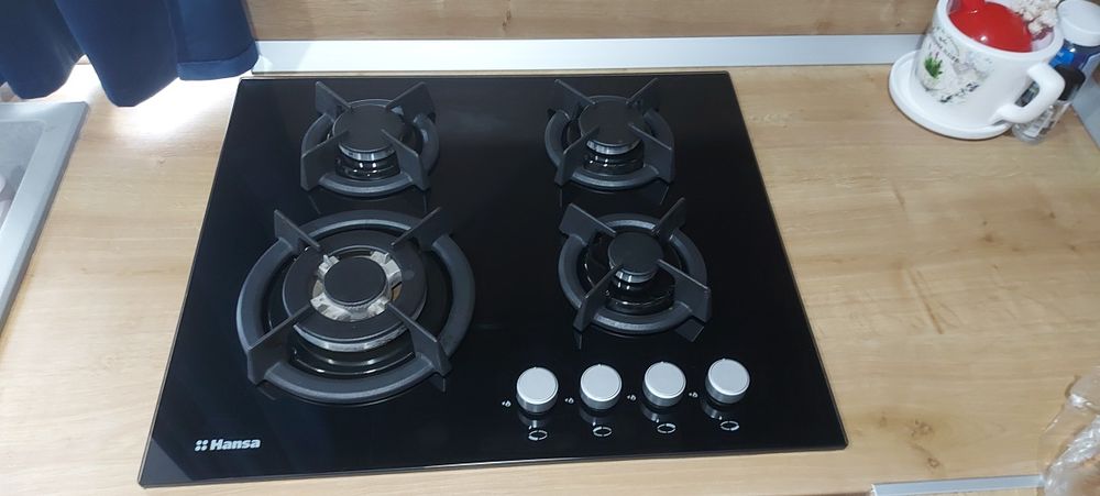 Plita incorporabila Hansa, gaz.