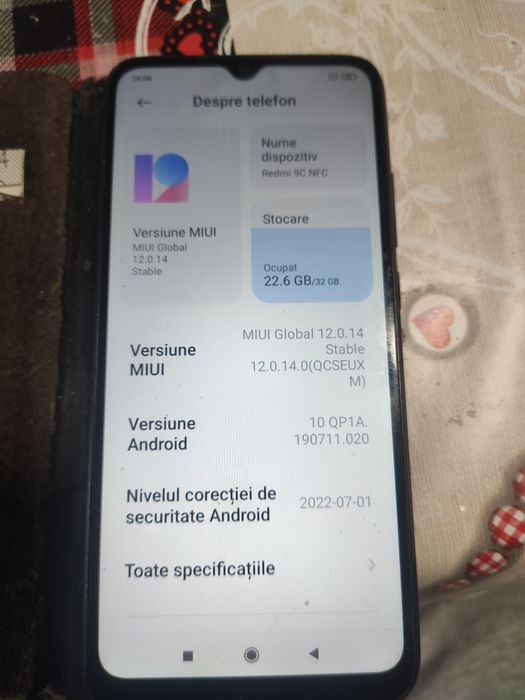 Vând Redmi 9C NFC
