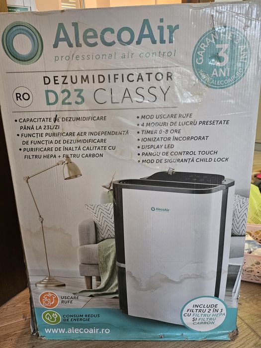 Umidificator cu ultrasunete AlecoAir U30 IONIC
