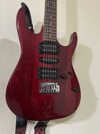 Chitară Ibanez RX 170, anii 1990 Trans Red Coreea HSH