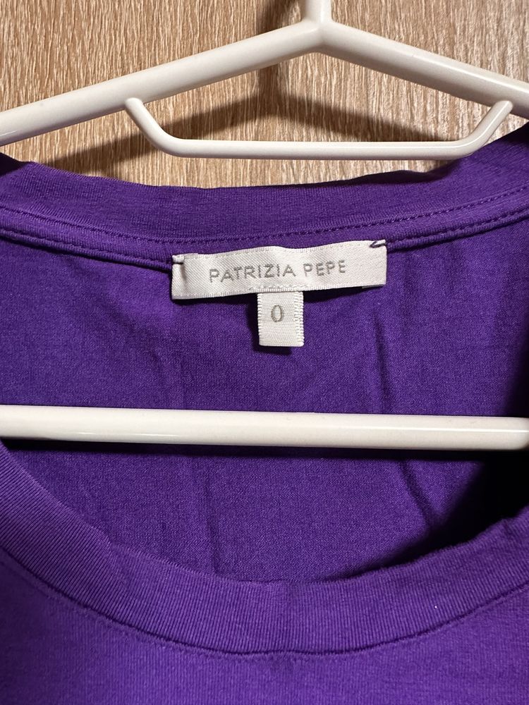 Лилава тениска Patrizia Pepe size 0
