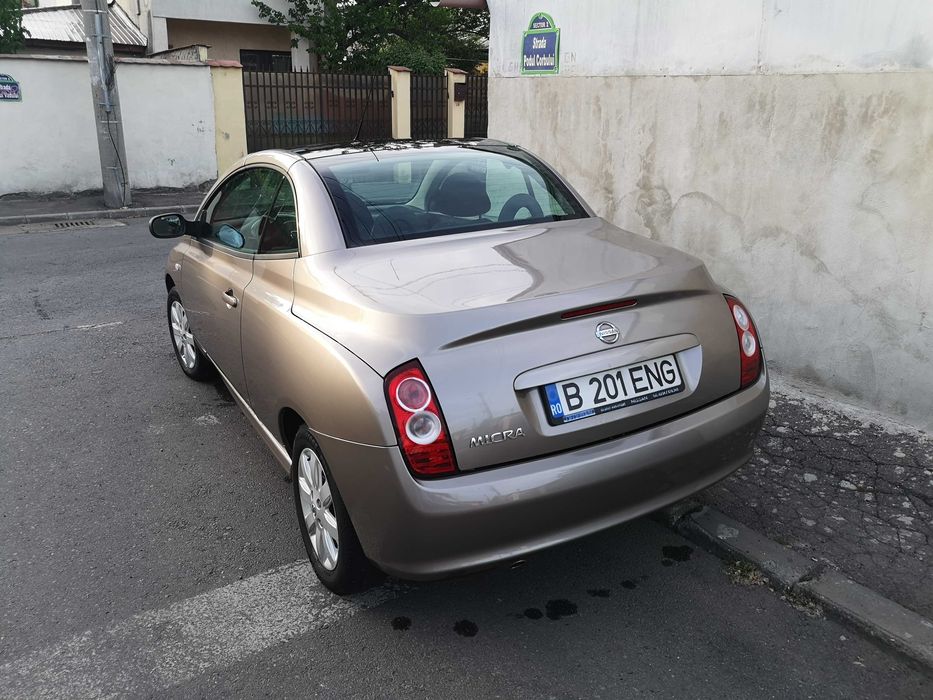Nissan micra decapotabila 22000 km reali stare tehnica exceptionala