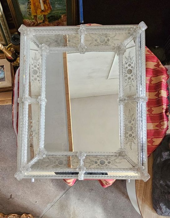 Oglindă Venezia din sticlă de Murano