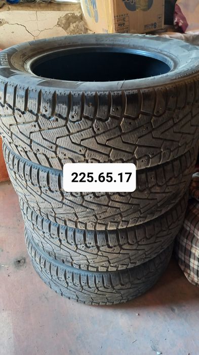Резина Зимняя шипованная  205/55/16; 225/65/17 ; 265/65/17; 205/70/15