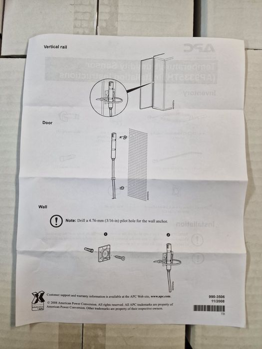 APC AP9335TH Temperature & Humidity Sensor – сензор за темп и влажност