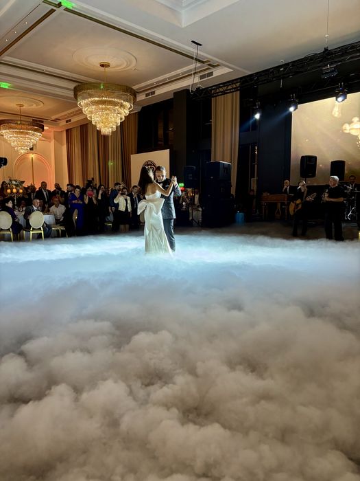 Baloane sapun fum dansul mirilor gheata carbonica