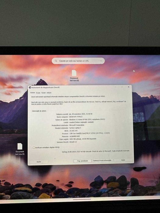 Laptop MICROSOFT (ctg)