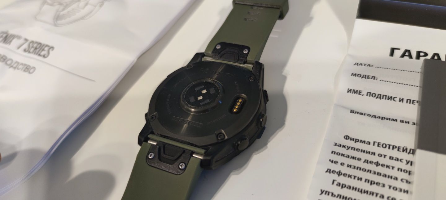 Продавам GARMIN Fenix 7X Sapphire SOLAR