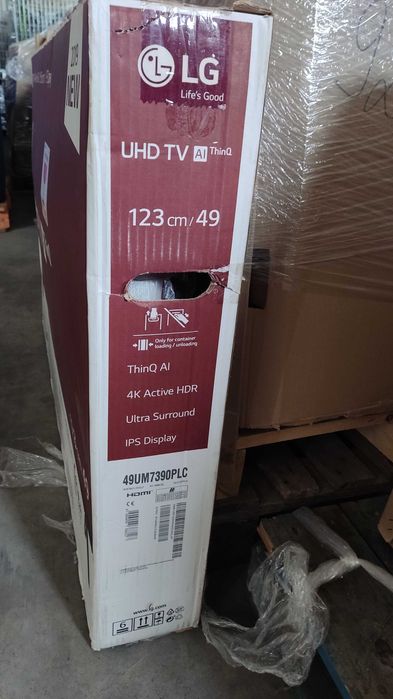 За части - Телевизор LG 49UM7390PLC