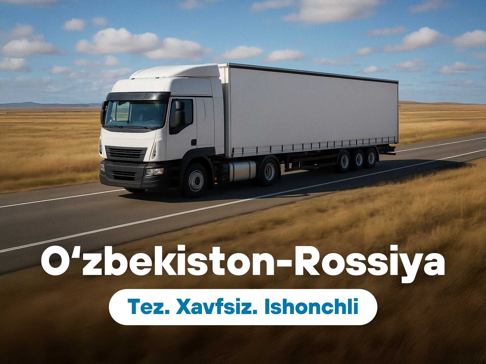 Yuk tashish Oʻzbekiston-Rossiya Shaxsiy va tijorat yuklari