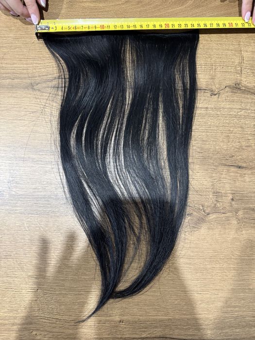 Естествена черна коса