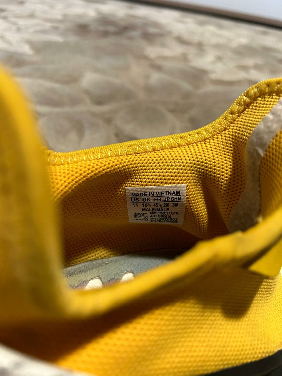 Adidas Pharrel Human Race Yellow 45