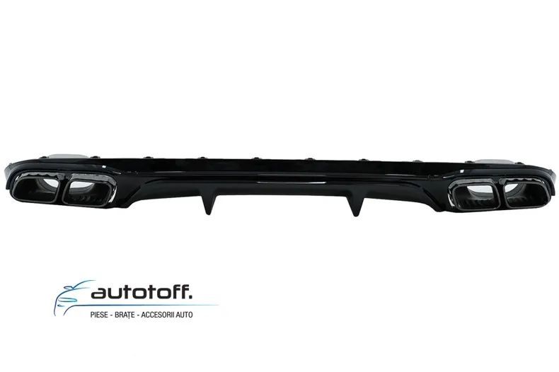 Difuzor bara spate Mercedes W213 S213 Standard (16-20) model E63 Black