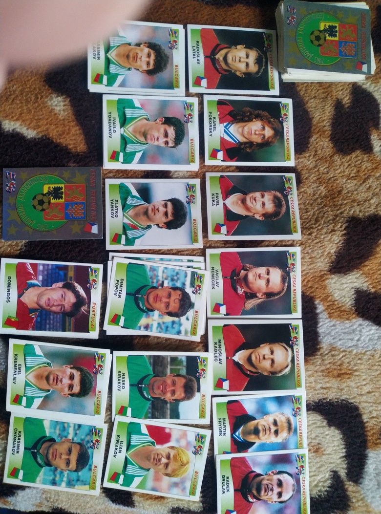 Stickere Euro 96 Panini rare