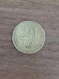 Vând moneda de 20 de lei an 1992