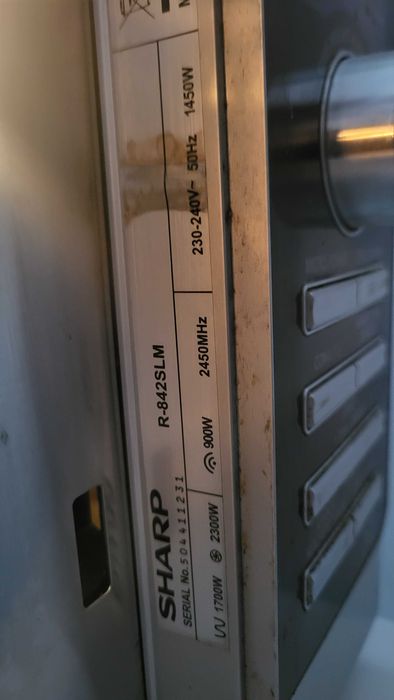 SHARP  (R-842SLM) Микровълнова печка