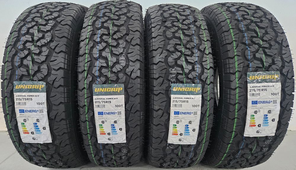 215/75 R15, 100T, UNIGRIP A/T, Anvelope All Terrain M+S