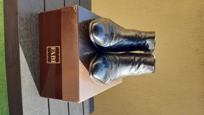 Мъжки кожени боти FABI