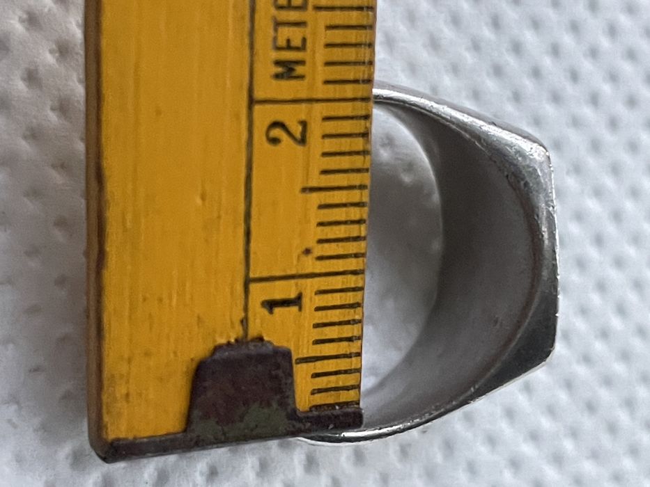 Inel de argint de designer