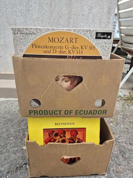 Vând 200LP Discuri Vinil colectie muzica clasica mixta Artiști celebri