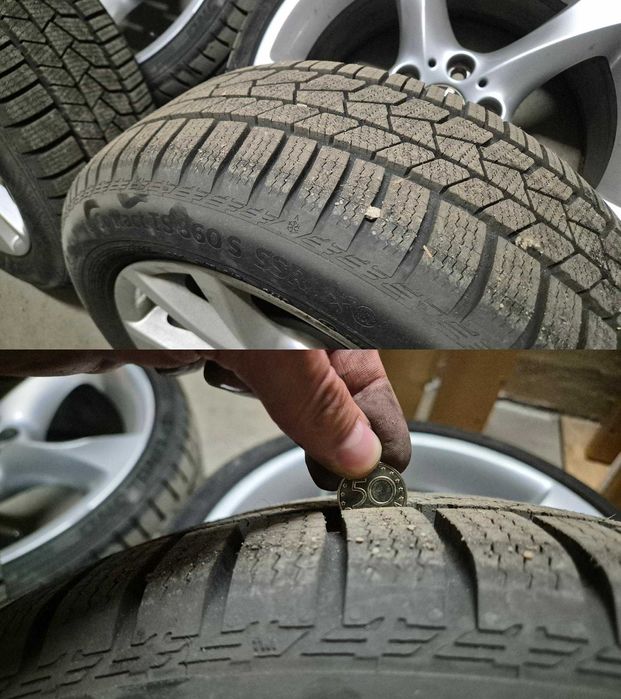 Джанти BMW style 390 16*7" + гуми Conti WinterContact TS860S E90/1/2/3