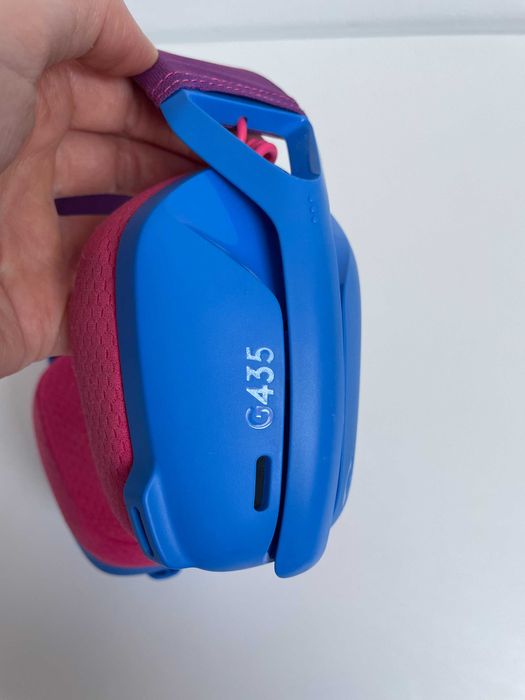 Casti gaming wireless Logitech G435 Lightspeed (fara adaptor USB)