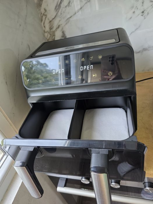 Фритюрник с горещ въздух Karaca Multifry Airfryer XXXL 9L – чисто нов!