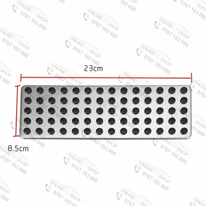 Pedale inox Mercedes A, B,C,E,CLA, GLA, M, GLE transmisie automata