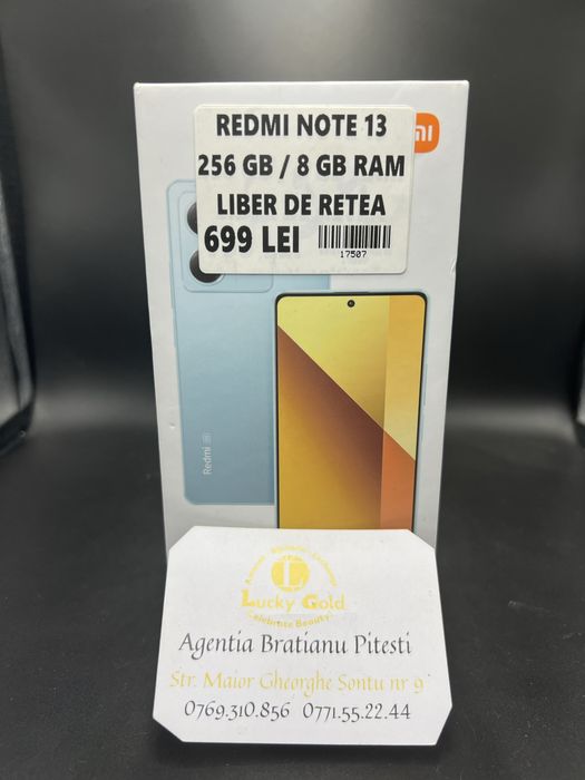 Redmi note 13 256 gb 8 gb ram cod 17507