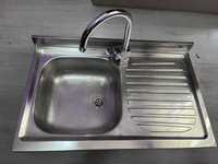 Chiuveta de inox cu baterie in garantie