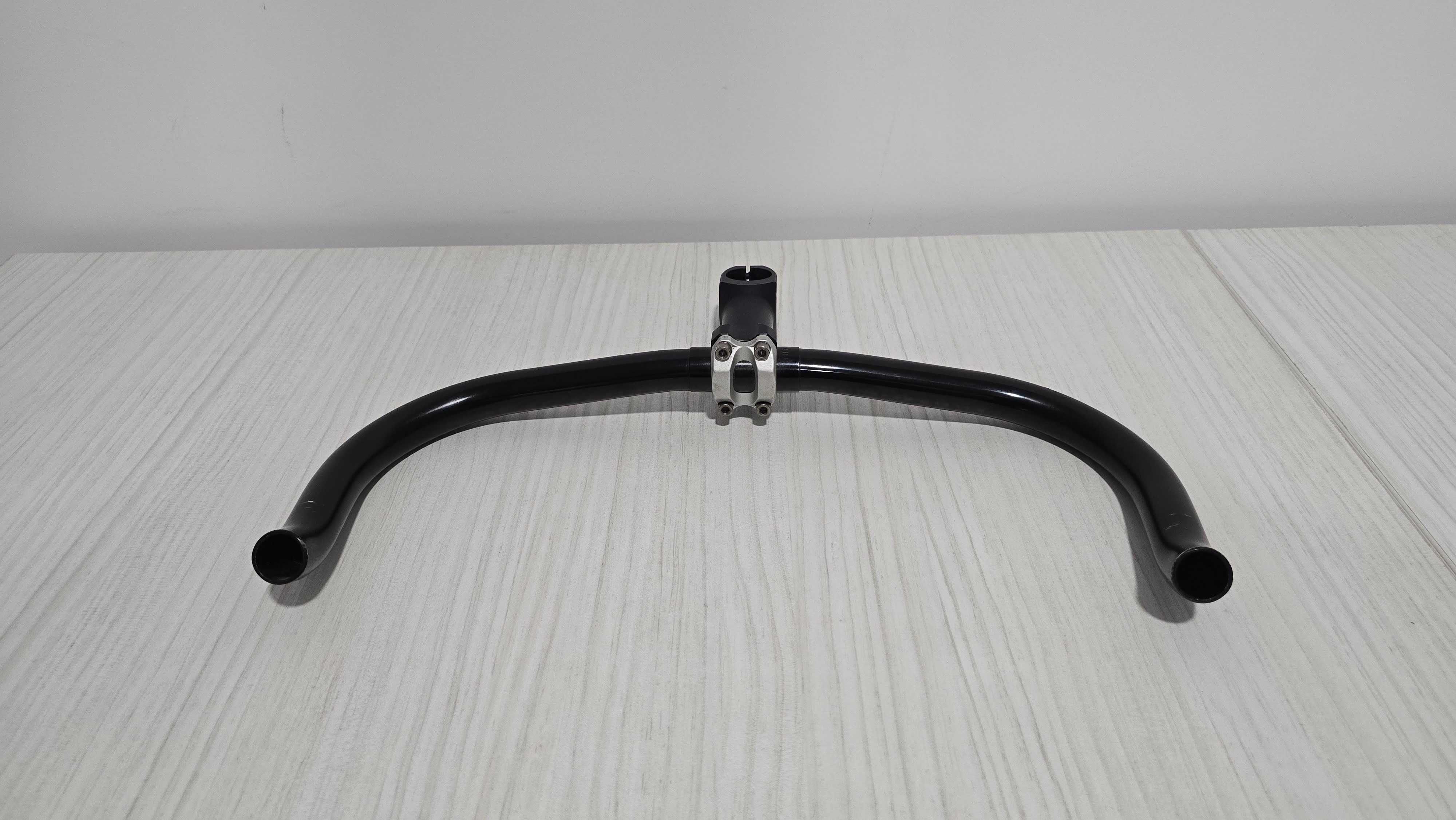 Ghidon NITTO rb010 bull-horn bar pentru single speed sau fixie