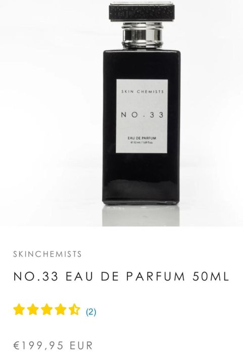 Parfum SKINCHEMISTS No.33 EAU de PARFUM 50ml pret Redus