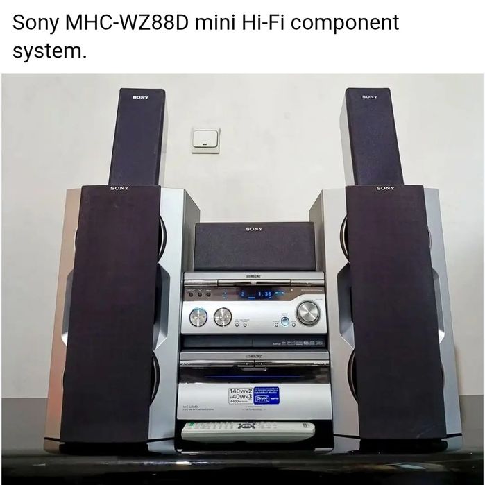 Музыкальный центр SONY