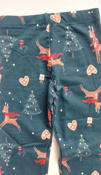 Set pijama si colanti de Craciun pentru copii