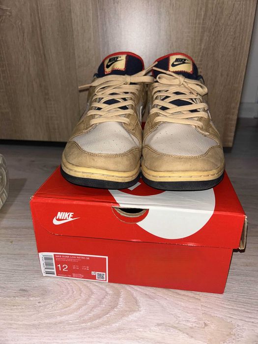 Nike Dunk Low Retro Sketch and Exploration