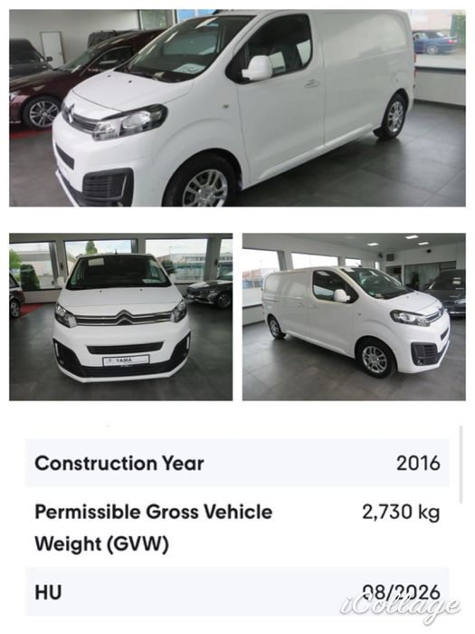 Citroen jumpy expert, key less,  Tva DEDUCTIBIL, 150 cp, istoric