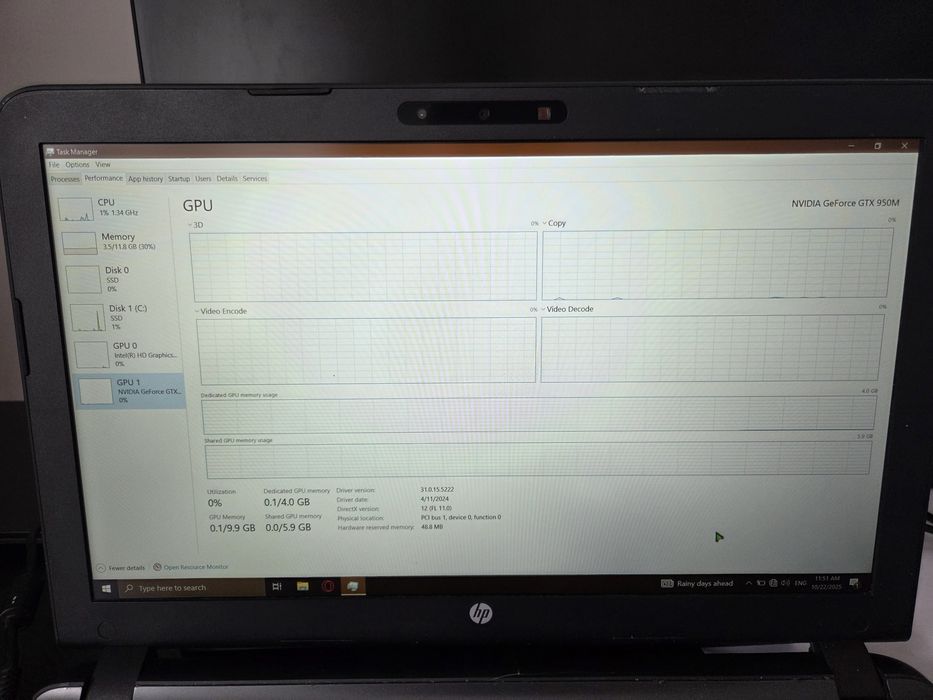 Hp pavilion gaming 15 Геймърски лаптоп