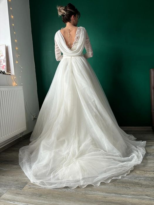 Rochie alba- made in Italy