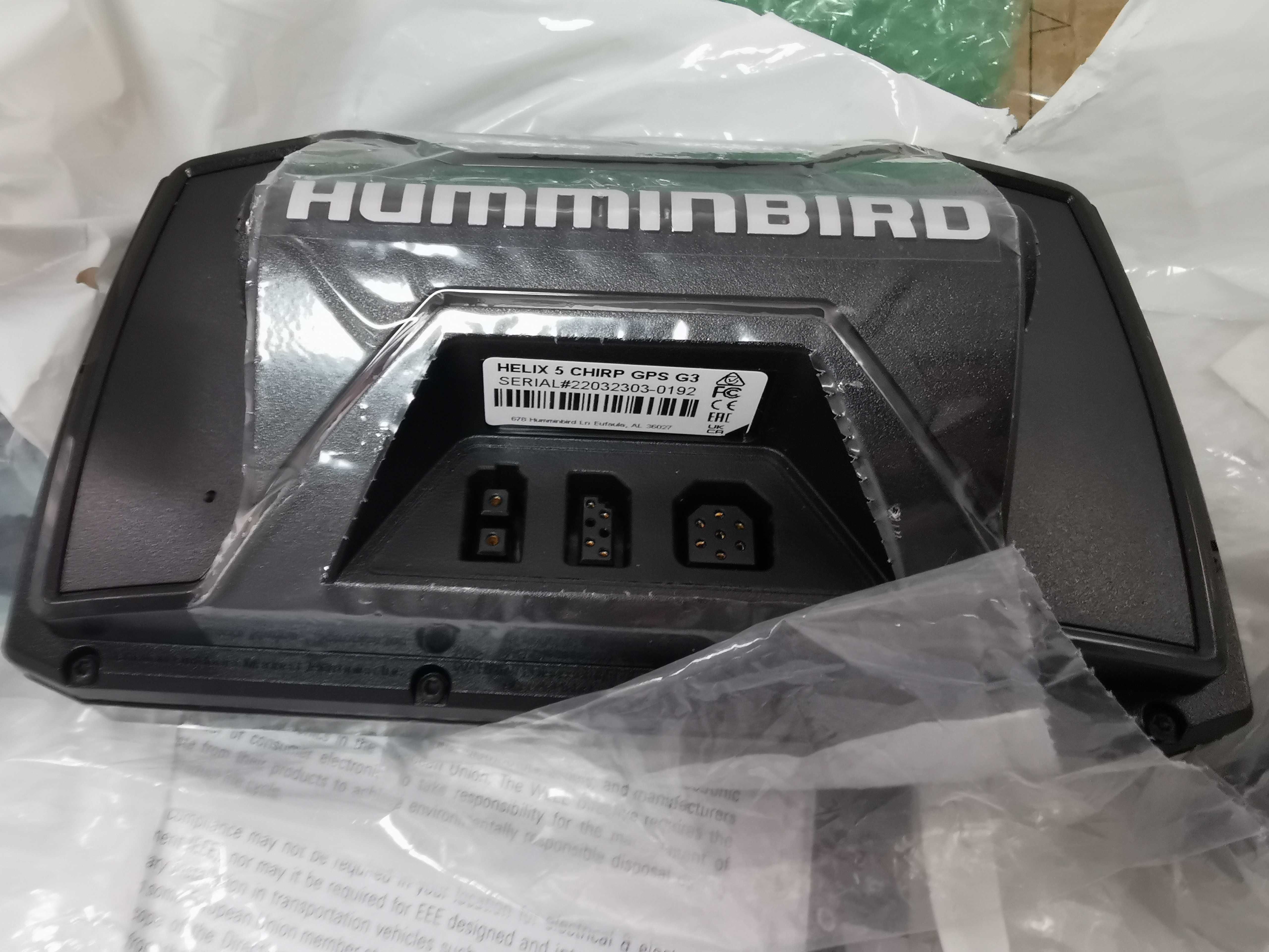 Humminbird HELIX 5 CHIRP GPS G3