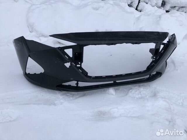 Бампер на акцент солярис передний бампер на Hyundai Accent Solaris нов