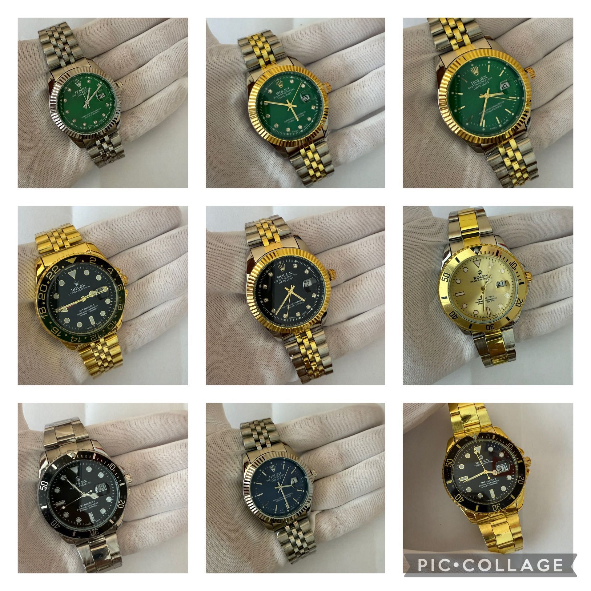 Мъжки часовници Rolex GMT/ Just Date