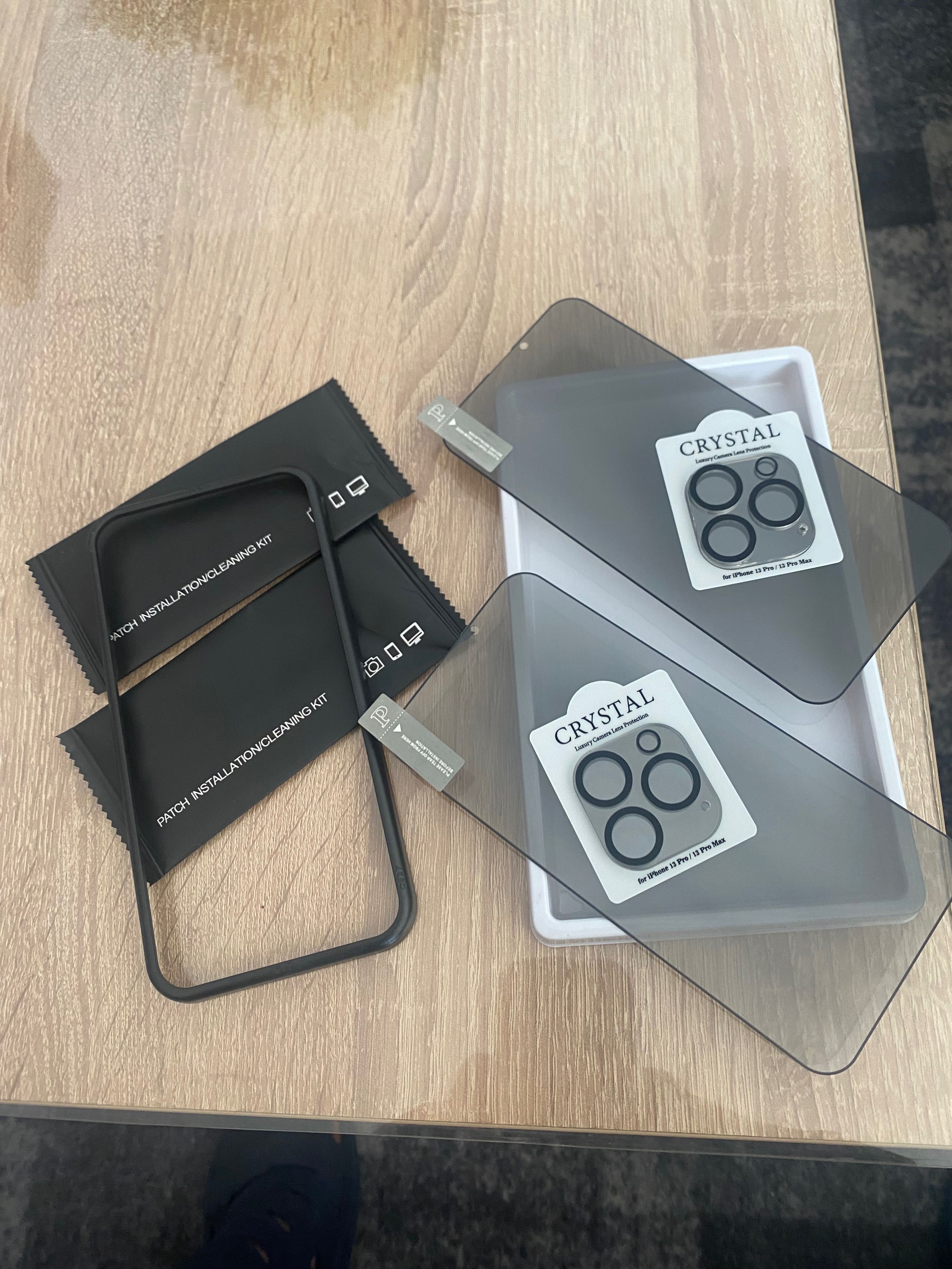 Съвместим с iPhone 13 Pro Max, Privacy screen protector