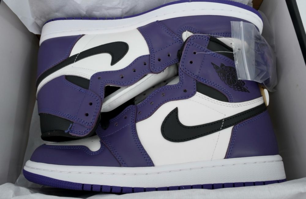 Jordan 1 high “Court Purple”