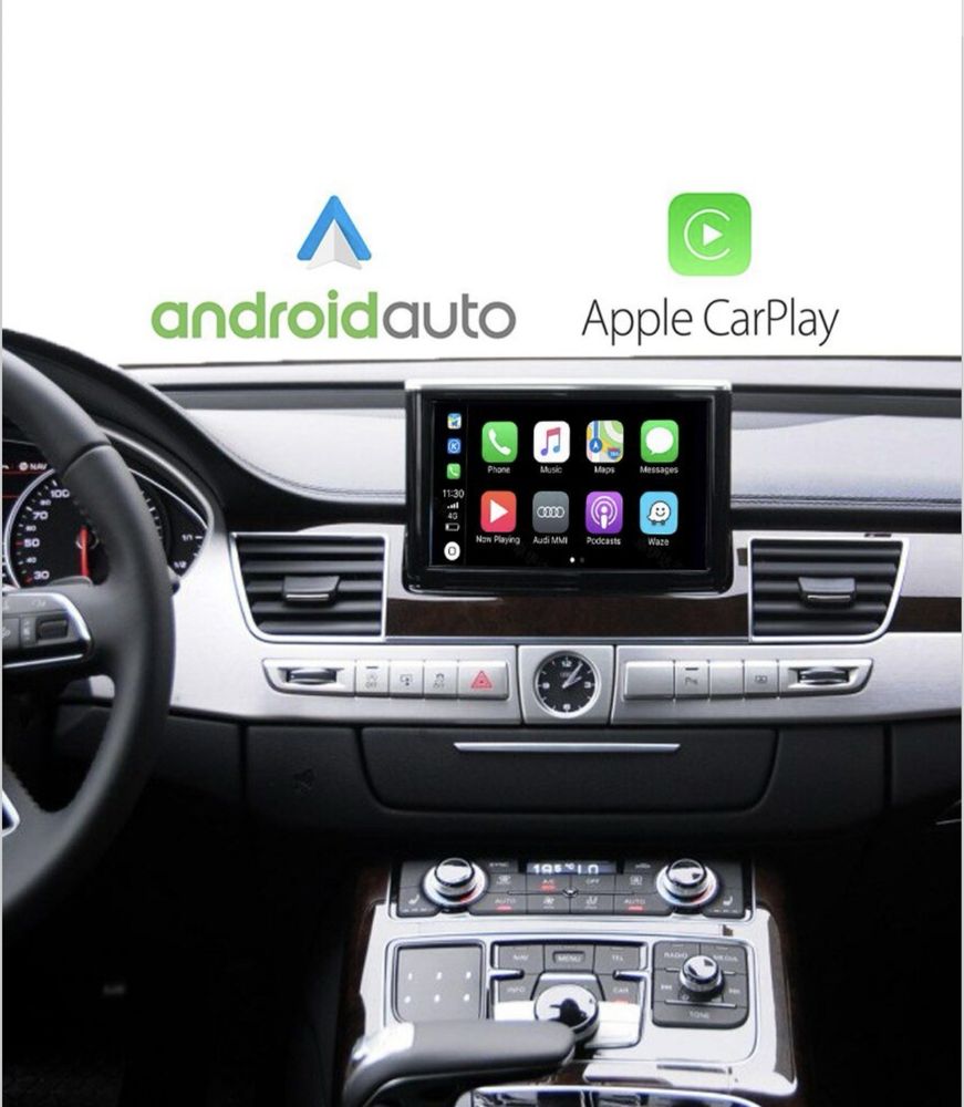 Безжичен CarPlay интерфейс за Audi A8 D4